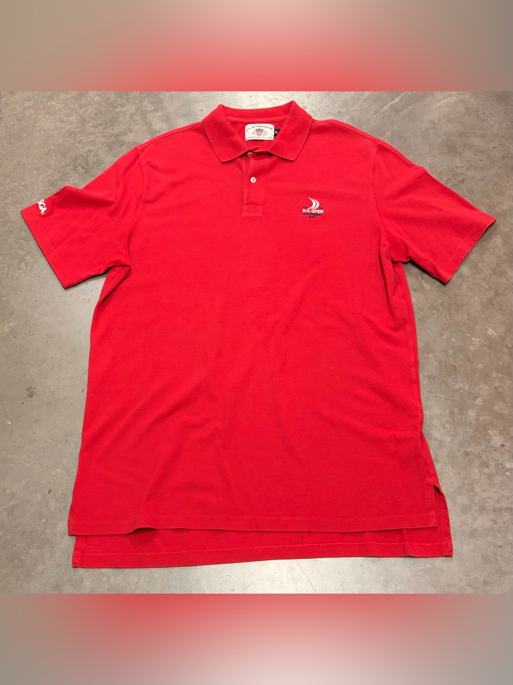 2015 US Open Collection Chambers Bay Red Polo Shirt - XL